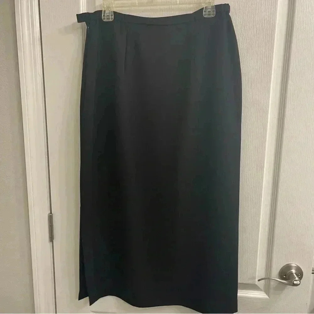 Black Pencil Skirt by Karen Scott - Picture 7 of 9